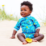Splash About Baby & Toddler Happy Nappy Wetsuit Incorporated Swim Nappy BNWT