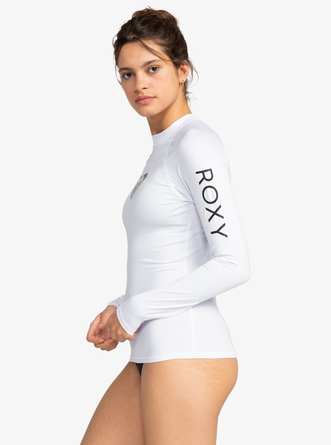 Roxy Women's Whole Hearted Long Sleeved Rash Vest Top Surf Shirt Swimsuit BNWT