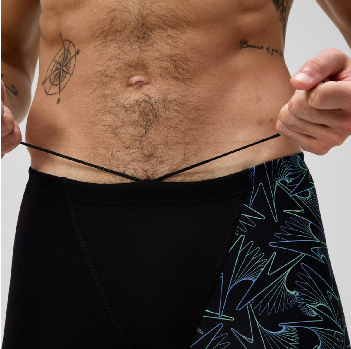 Speedo Men's Hyperboom Splice V-Cut Jammer Swimsuit Swimming Costume Shorts BNWT