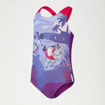 Speedo Girl's Learn To Swim Crossback Swimsuit Swimming Costume Junior BNWT