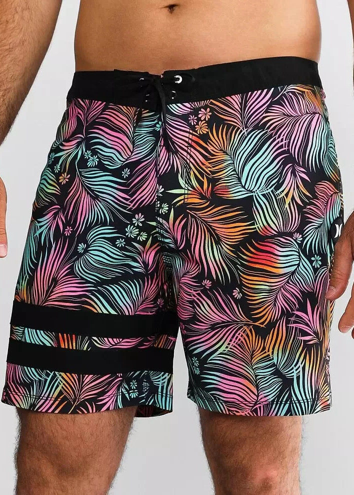 Hurley Men's Block Party 18" Board Shorts Swim Swimming Costume Swimsuit BNWT