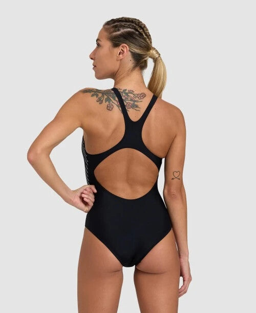 Arena Women's Branch Swim Pro Back Print Swimsuit Swimming Costume Ladies BNWT