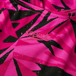 Speedo Women's Hyperboom Allover Medalist Swimsuit Swimming Costume Pink BNWT