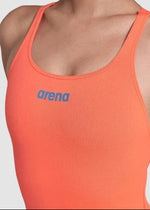 Arena Women's Team Swim Pro Solid Swimsuit Swimming Costume Girls Swimwear BNWT