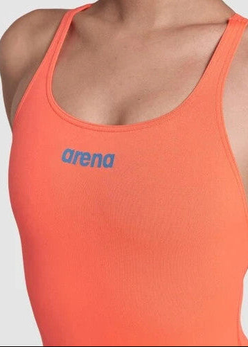 Arena Women's Team Swim Pro Solid Swimsuit Swimming Costume Girls Swimwear BNWT