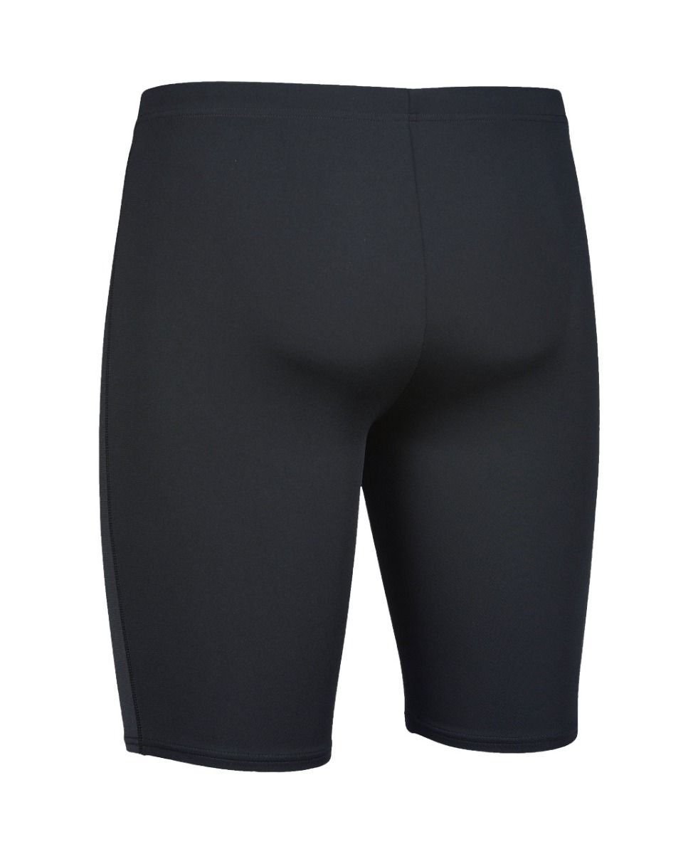 Arena Men's Team Swim Solid Jammer Swimming Trunks Shorts Swimsuit Black BNWT