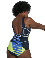 Speedo Women's Core U-Back Placement Swimsuit Swimming Costume BNWT