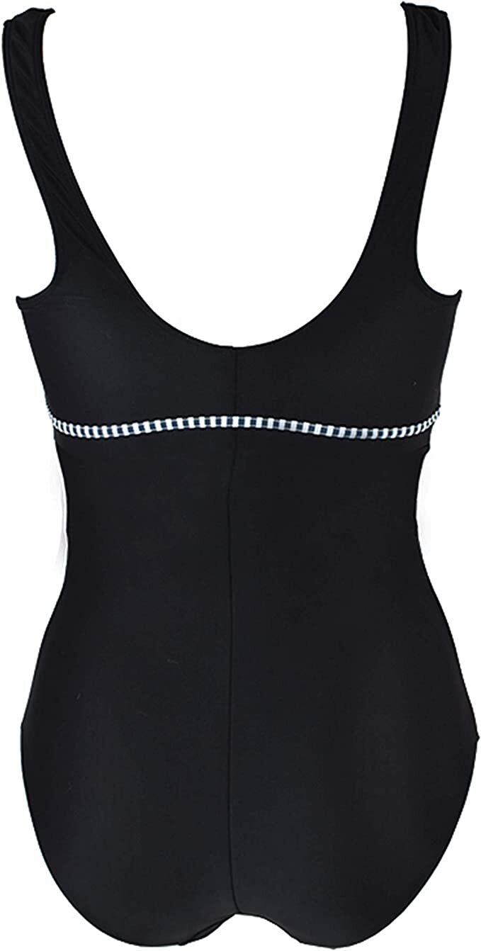 Splash About Soaked Women’s Ladies' Swimsuit Swimming Costume Monochrome BNWT