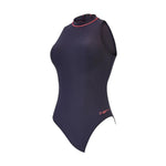 Zoggs Women's Cable Zipped High Neck Swimsuit Swimming Costume BNWT