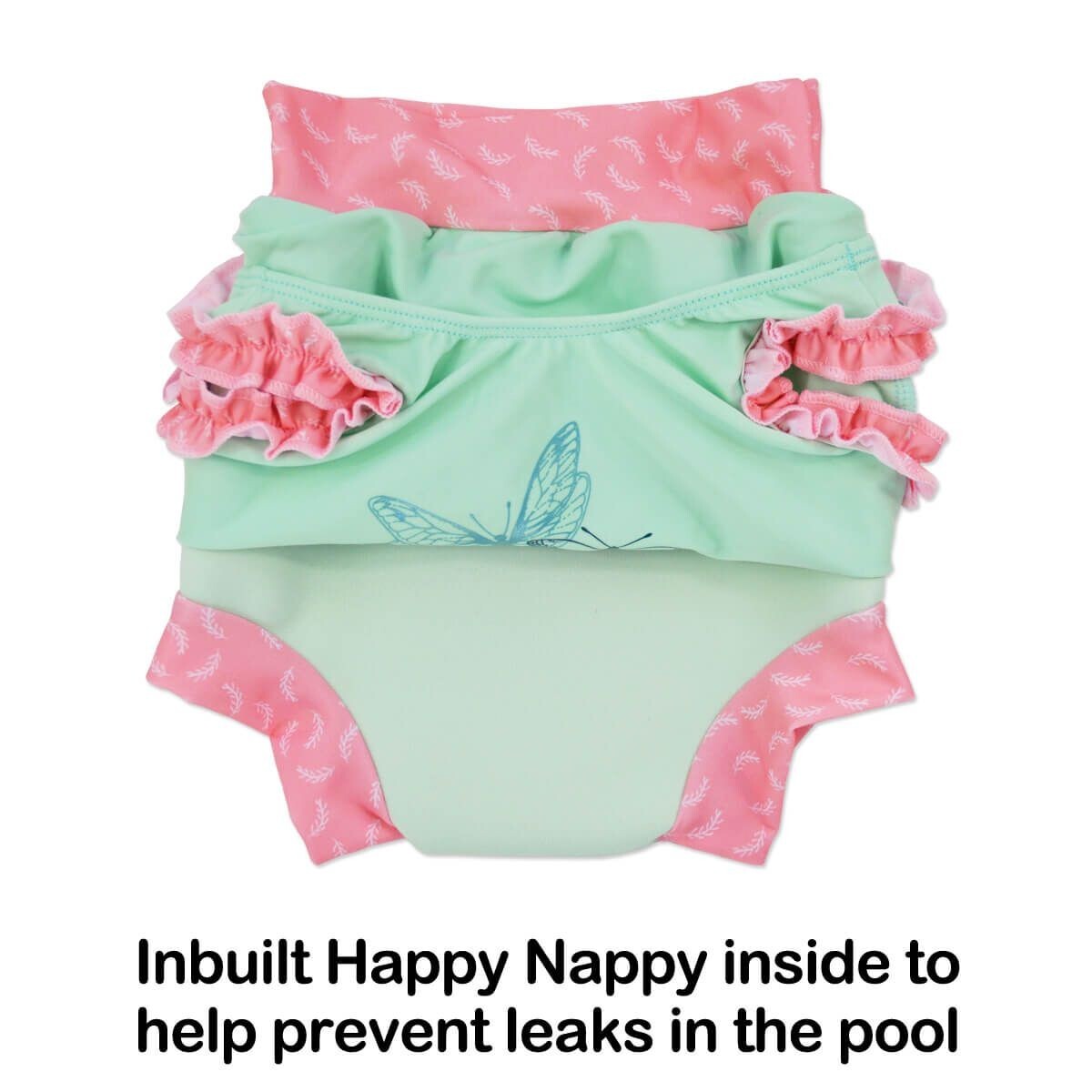 Splash About Happy Nappy Costume Reusable Neoprene Dragonfly Boy Girl BNWT