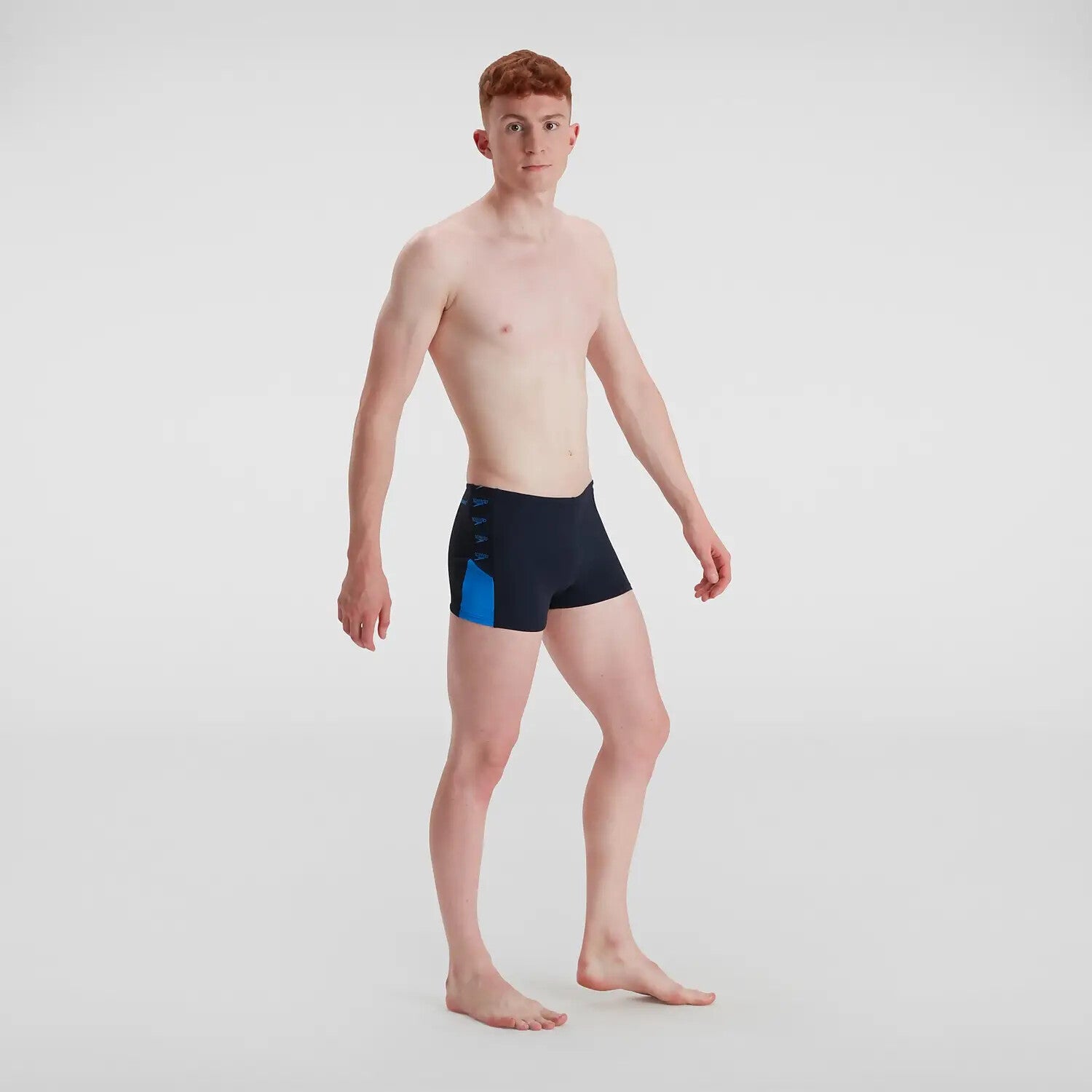 Speedo Men's Boom Logo Splice Aquashorts Swimsuit Swimming Costume BNWT