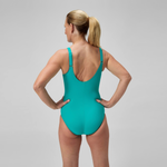 Speedo Women's Shaping Cross Knot Swimsuit Swimming Costume Swimwear BNWT