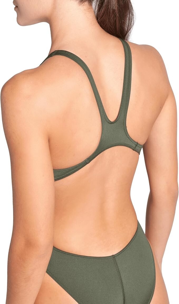 Arena Women's Team Swim Tech Solid Swimsuit Swimming Costume Girls Swimwear BNWT