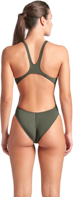 Arena Women's Team Swim Tech Solid Swimsuit Swimming Costume Girls Swimwear BNWT
