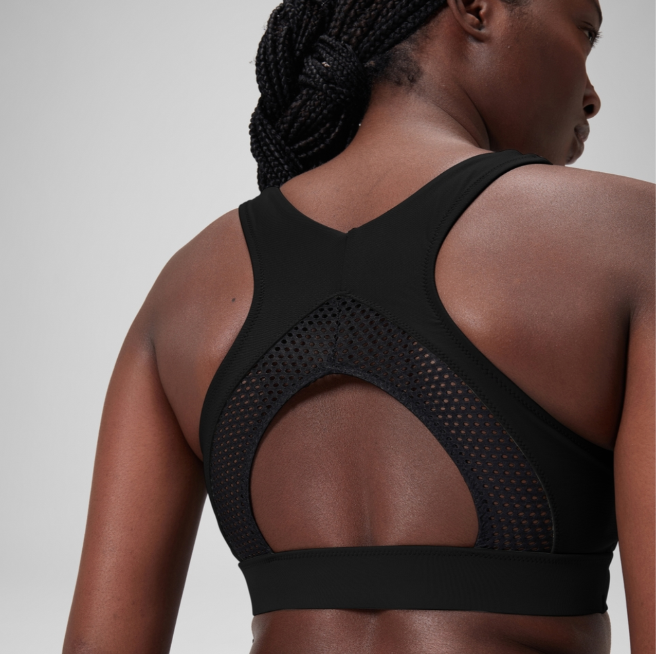 Speedo Women's Solid High Neck Crop Top Swimsuit Swimming Costume Swimwear BNWT