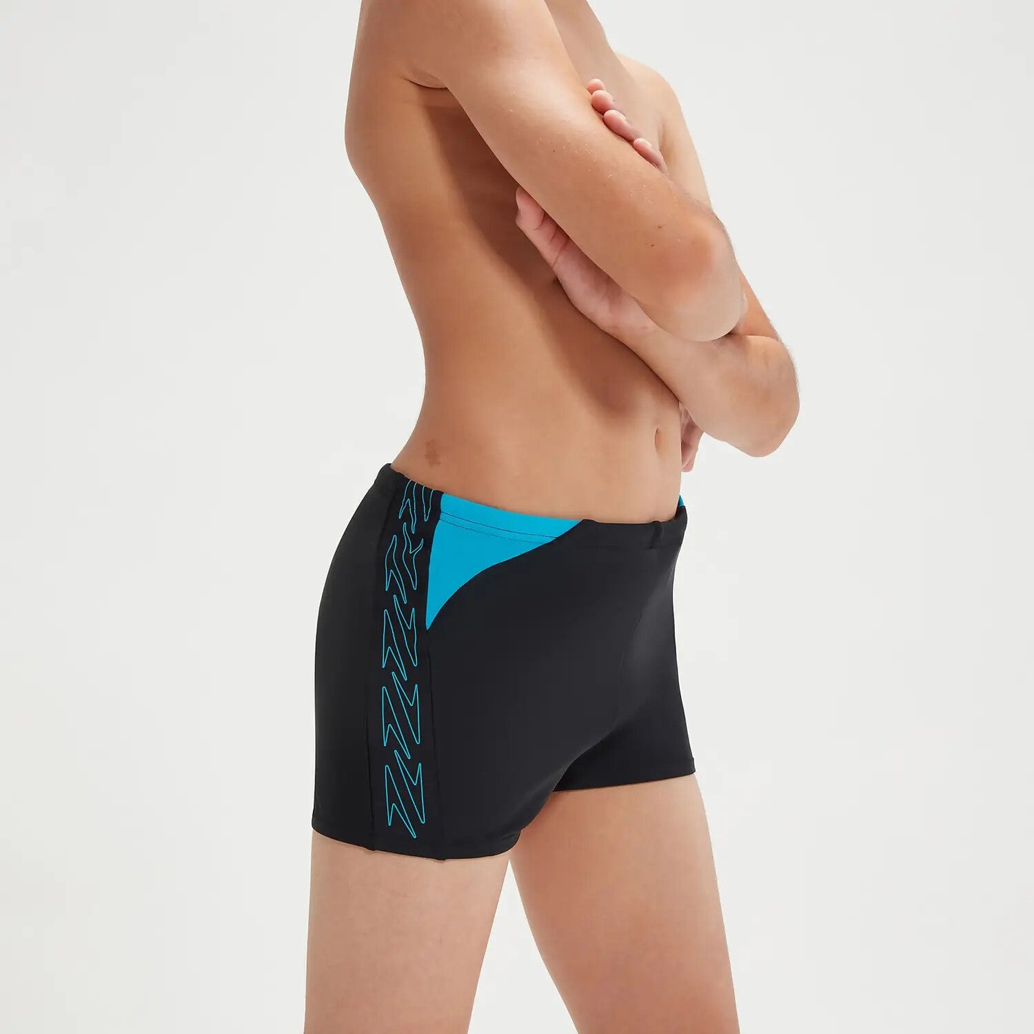 Speedo Boy's Hyperboom Splice Aquashort Trunks Swimsuit Swimming Costume Shorts