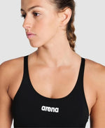 Arena Women's Team Swim Tech Solid Swimsuit Swimming Costume Girls BNWT