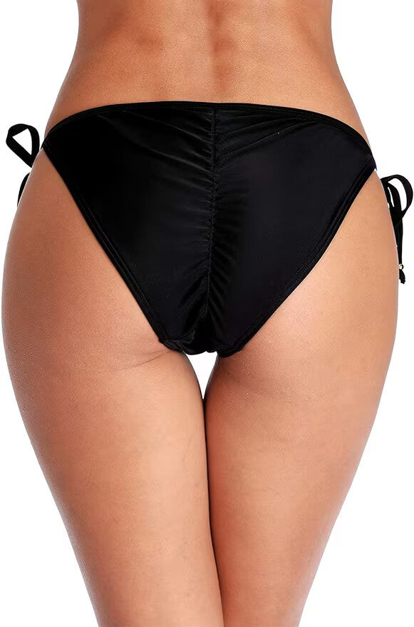 CharmLeaks Women's Medium Waist Bikini Bottom Swimsuit Swimming Costume BNWT