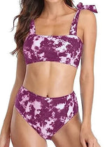 Attraco Women's Padded Knot Bikini Two Piece Swimsuit Swimming Costume BNWT