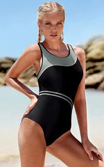 CharmLeaks Women's Padded Racerback Swimsuit Swimming Costume Swimwear BNWT