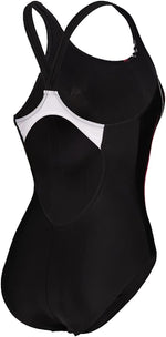 Arena Women's V Back Graphic Swimsuit Swimming Costume Ladies BNWT