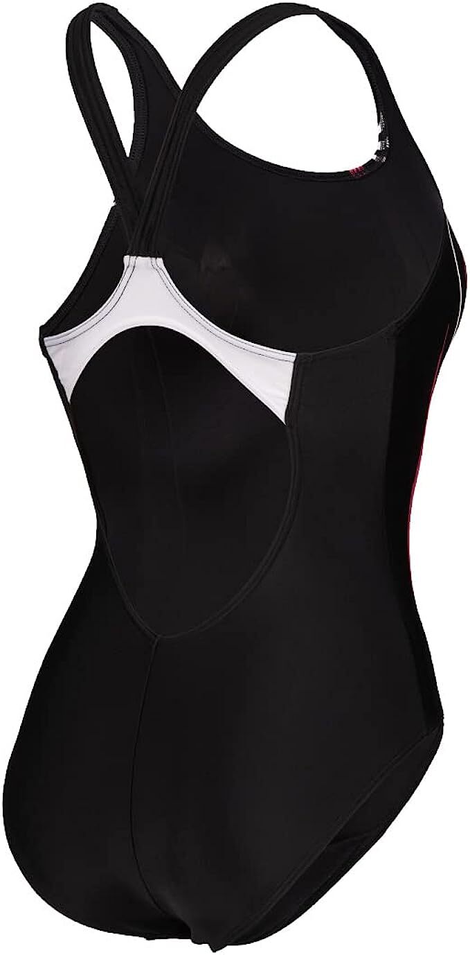 Arena Women's V Back Graphic Swimsuit Swimming Costume Ladies BNWT
