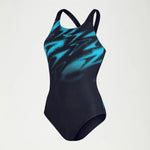Speedo Women's Hyperboom Placement Muscleback Swimsuit Swimming Costume BNWT