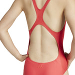 Adidas Women's Big Bars Swimsuit Swimming Costume X-Back Swimwear JJ0430 BNWT