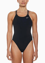 Nike Women's Hydrastrong Solid Spiderback Swimming Costume Swimsuit BNWT