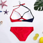 CheChury Women's Padded Push-Up Bikini Swimsuit Swimming Costume BNWT