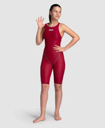 Arena Girl's Powerskin St Next Open Back Jr Swimming Race Racing Swimsuit BNWOT