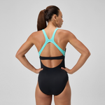 Speedo Women's Flex Band Swimsuit with Swim Bra Swimming Costume BNWT