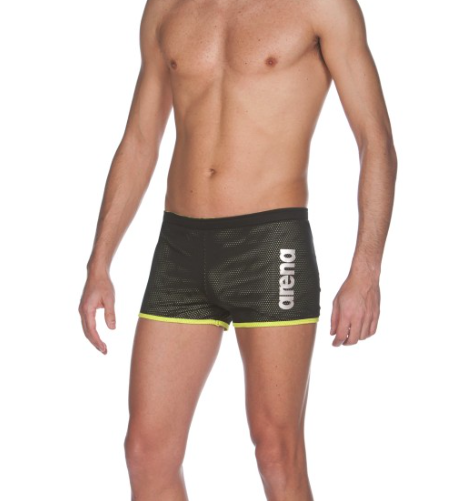 Arena Men's Square Cut Drag Suit Shorts Swimsuit Swimming Costume Training BNWT