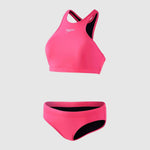Speedo Women's Volley Bikini Swimsuit Swimming Costume Pink Swimwear BNWT