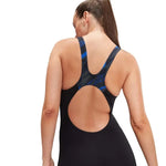 Speedo Women's Hyperboom Splice Legsuit Swimming Costume Swimsuit BNWT