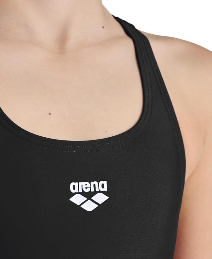 Arena Girls Dynamo Jr Junior One Piece Swimsuit Swimming Costume Black BNWT