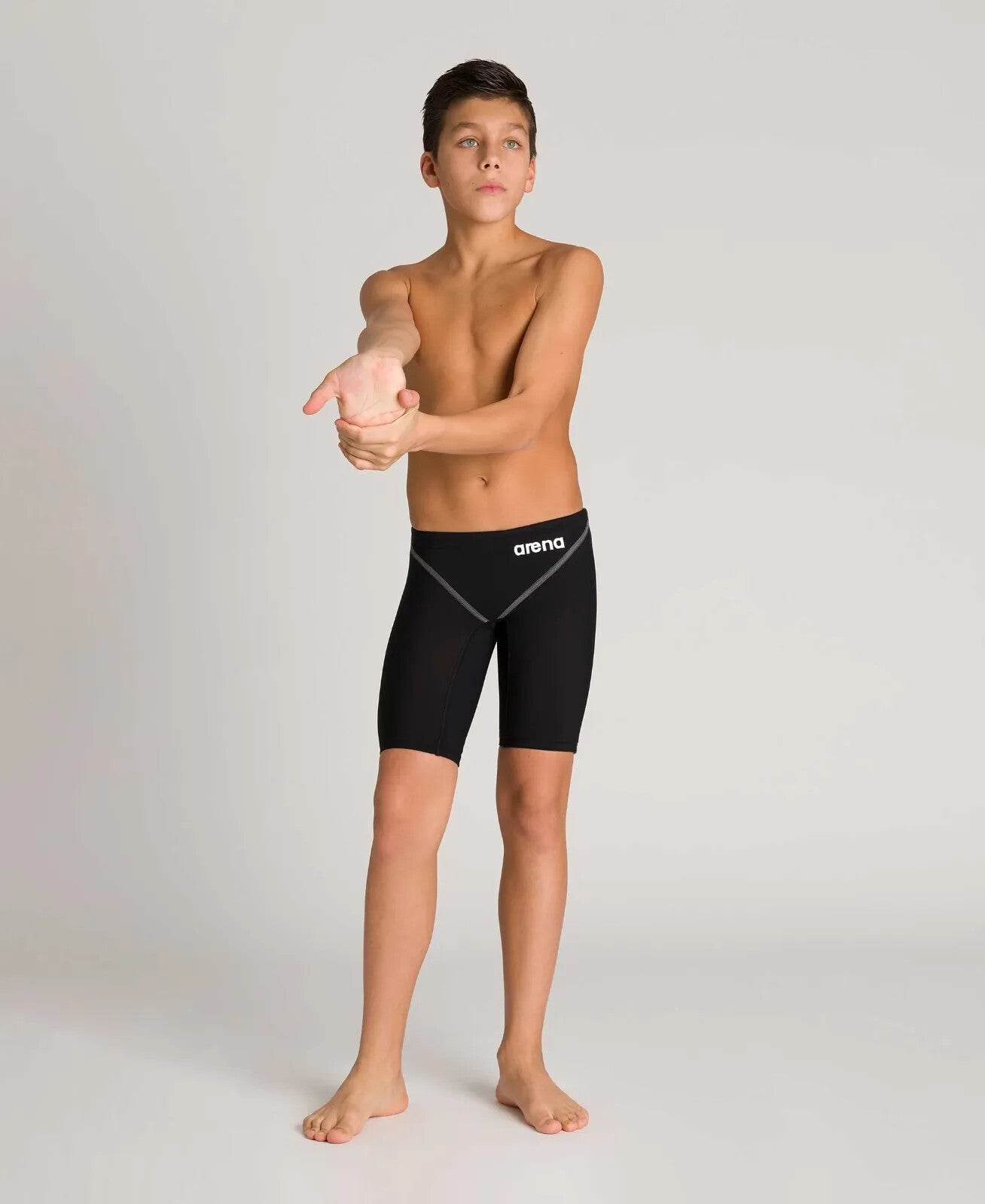 Arena Boys Powerskin ST 2.0 Competition Racing Jammer Swimming Shorts Black BNWT