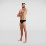Speedo Men's Eco Endurance+ 7cm Brief Swimming Costume Swimsuit Black BNWT
