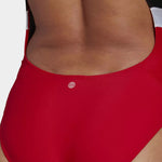 Adidas Women's 3-Stripes Colourblock HC2879 Swimsuit Swimming Costume BNWT