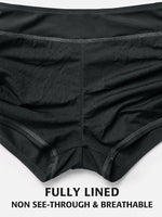 Attraco Women's High Waisted Swim Shorts Swimsuit Swimming Costume Plus BNWT
