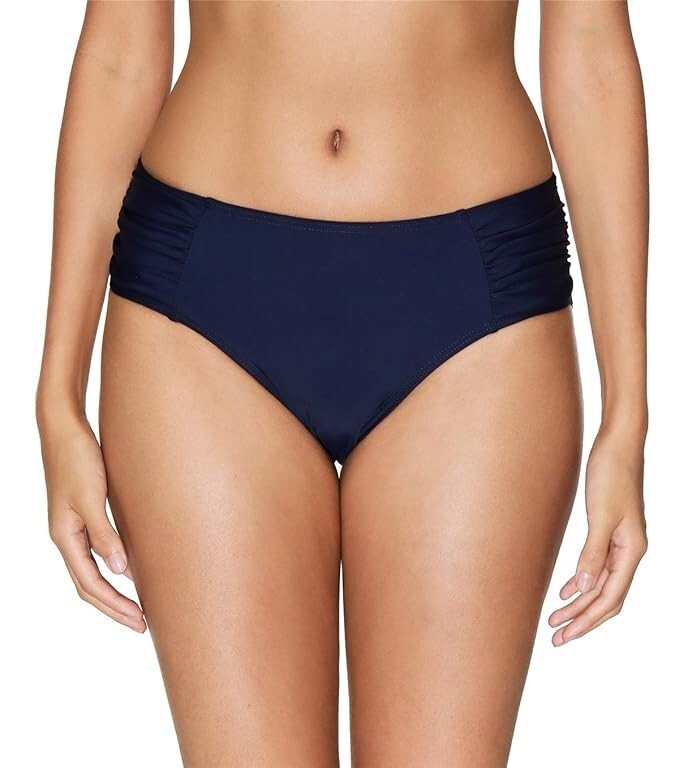 CharmLeaks Women's Medium Waist Bikini Bottom Swimsuit Swimming Costume BNWT