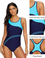 CharmLeaks Women's Padded Racerback Swimsuit Swimming Costume Swimwear BNWT