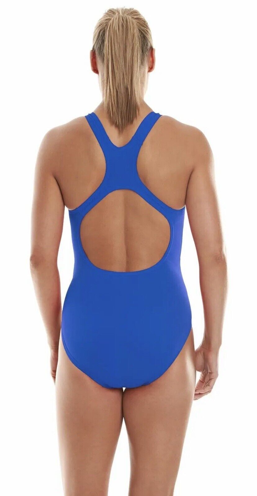 Speedo Women's Endurance+ Medalist Swimsuit Swimming Costume Blue BNWT