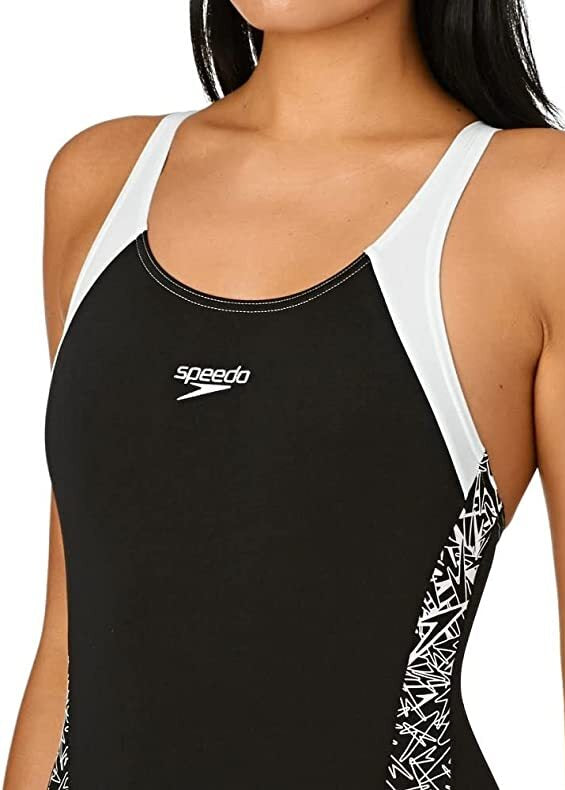Speedo Women's Boom Splice Muscleback Swimsuit Swimming Costume BNWT