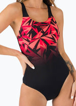 Speedo Women's Hyperboom Placement Muscleback Swimsuit Swimming Costume BNWT
