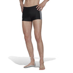 Adidas Men's Classic 3-Stripe Boxer Swim Shorts Swimsuit Swimming HT2073 BNWT