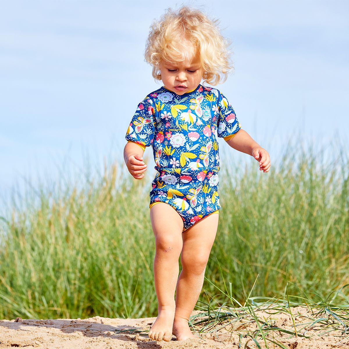 Splash About Baby & Toddler Happy Nappy Wetsuit Incorporated Swim Nappy BNWOT