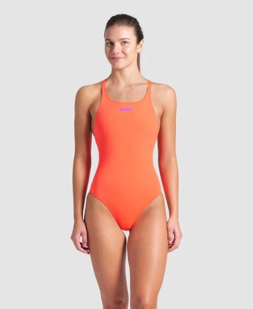 Arena Women's Team Swim Pro Solid Swimsuit Swimming Costume Girls BNWT