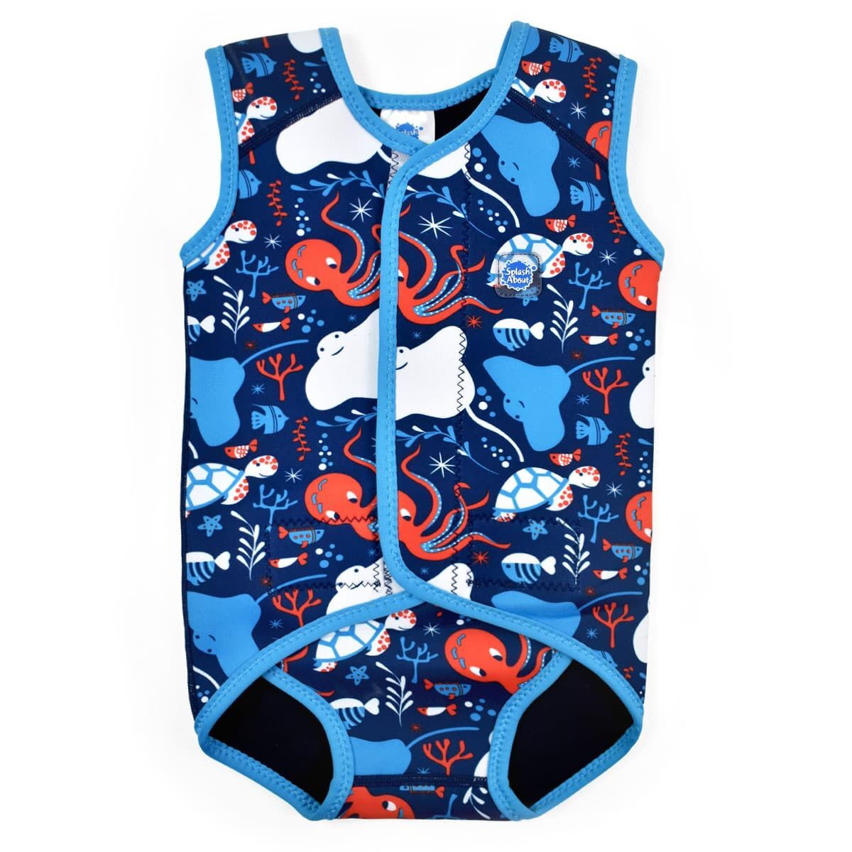 Splash About Baby Wetsuit Babywrap Neoprene Baby and Toddler Under The Sea BNWT