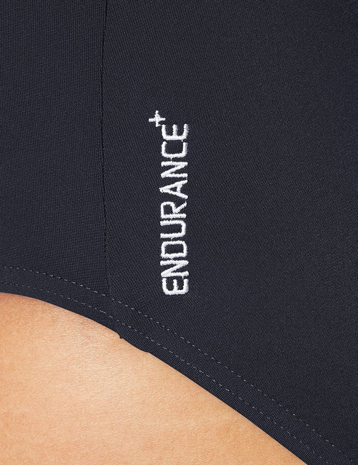 Speedo Women's Endurance+ Medalist Swimsuit Swimming Costume Navy BNWT
